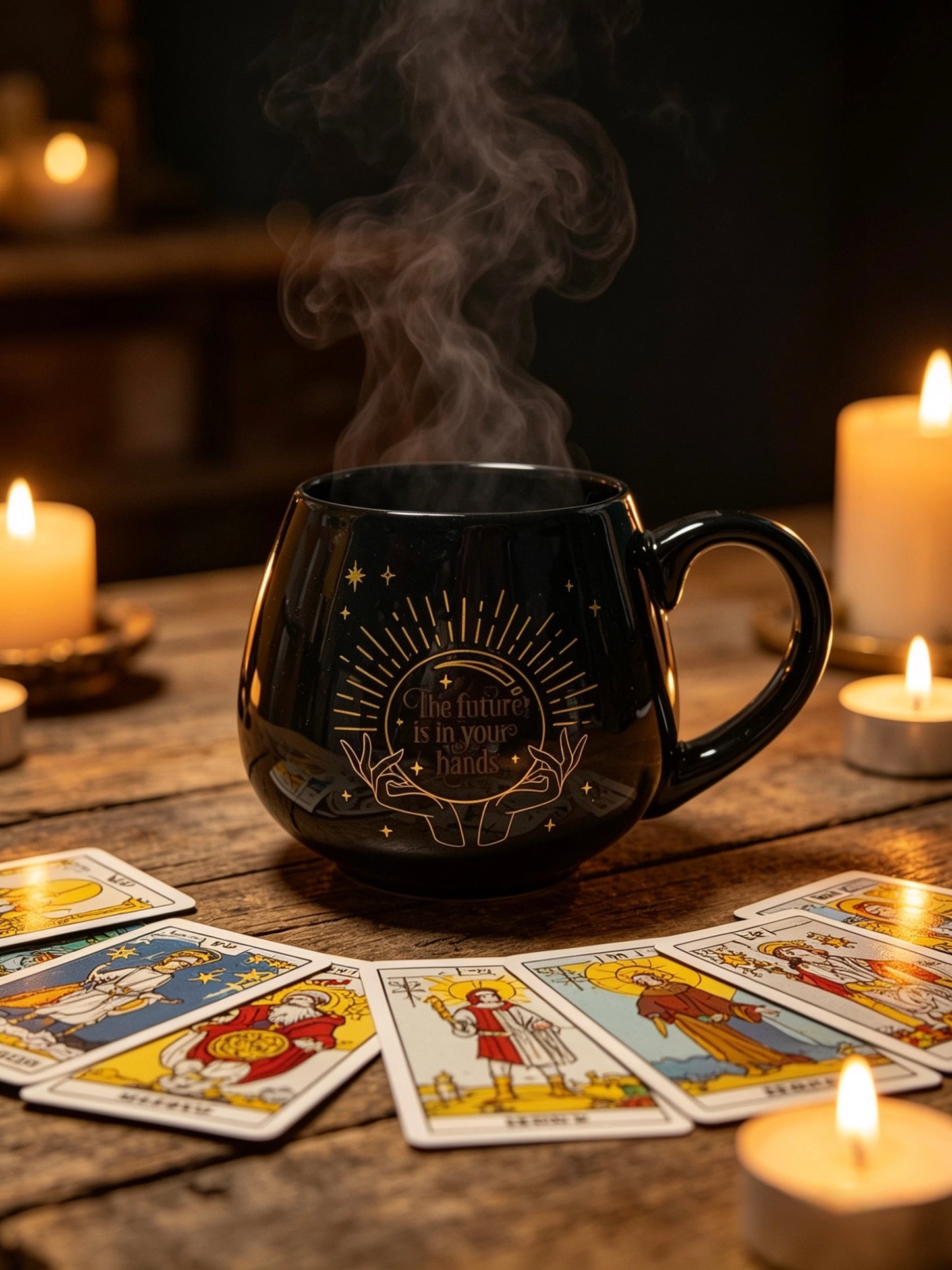Fortune teller mug