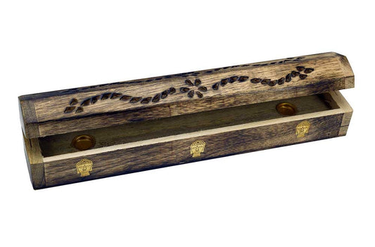Wooden Incense Burner Box
