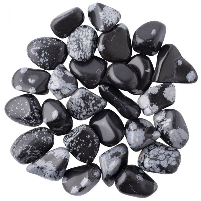 Snowflake Obsidian Tumblestone
