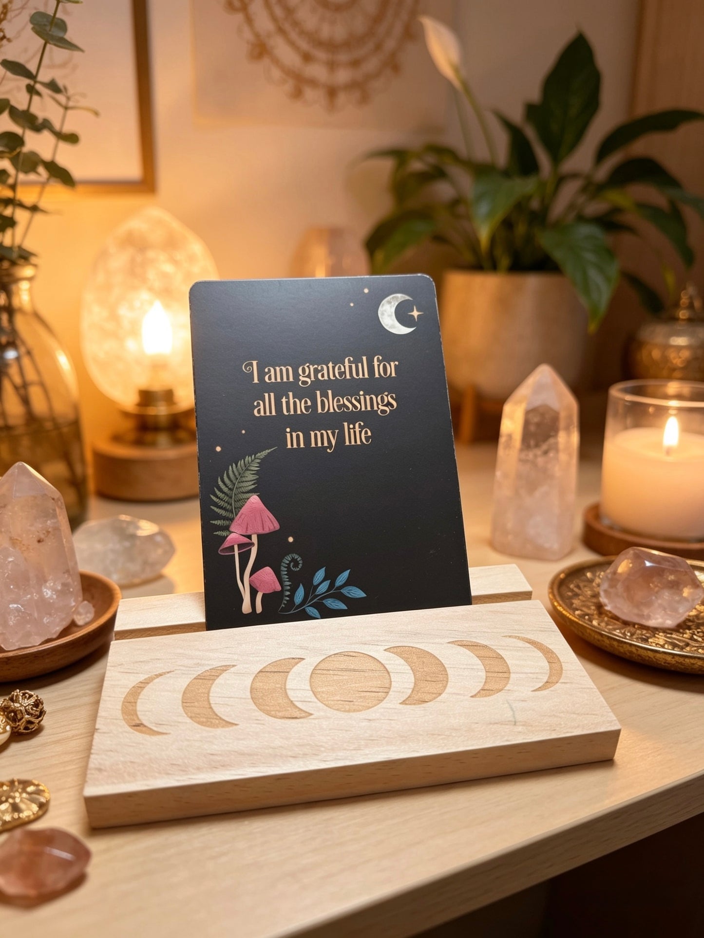 Dark Forest affirmation cards