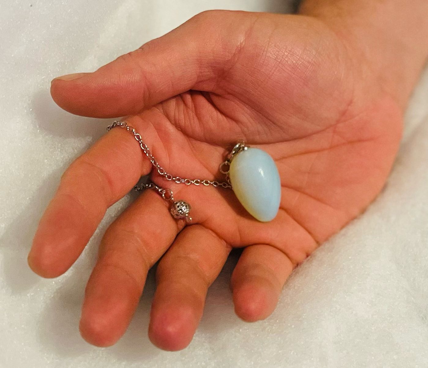 Opal Egg Pendulum
