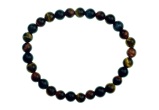 Tigers Eye Bead Bracelet - 6mm