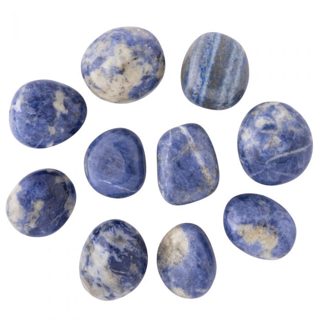 Sodalite Quartz Tumblestone
