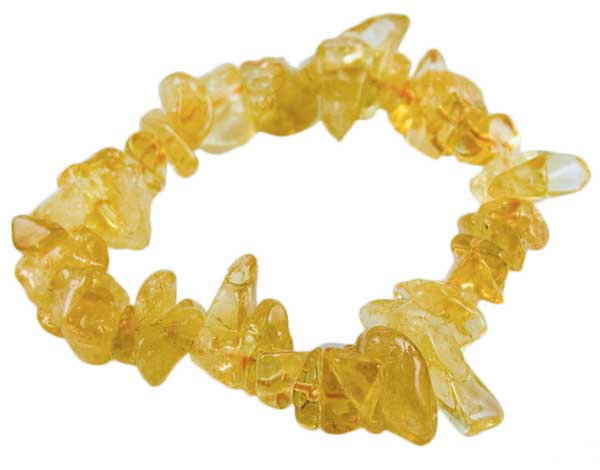Citrine Chipstone Bracelet (Chunky)