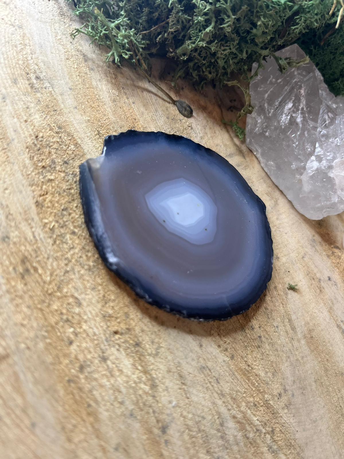 Agate Slice - Brown
