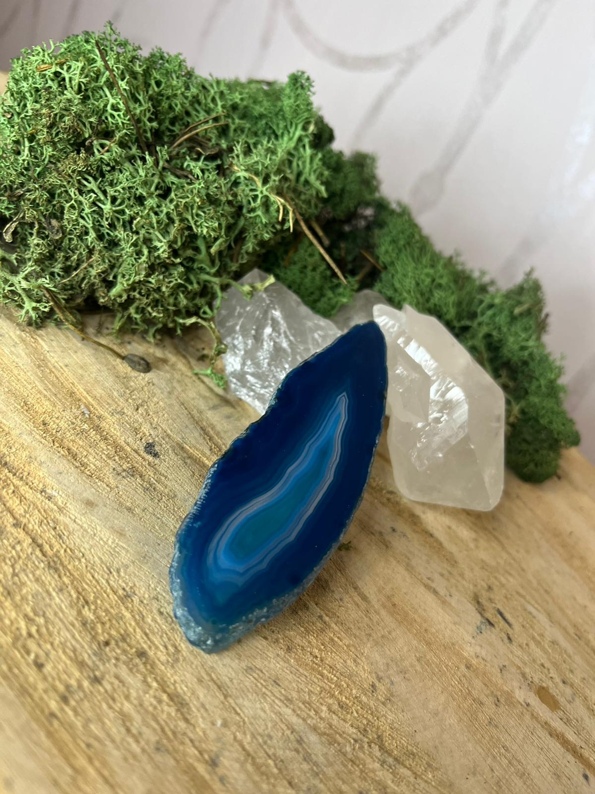 Agate Slice - Brown