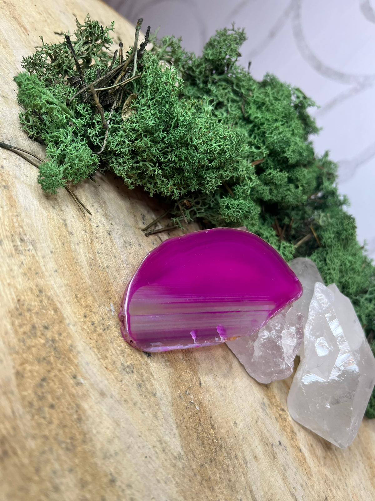 Agate Slice - Brown