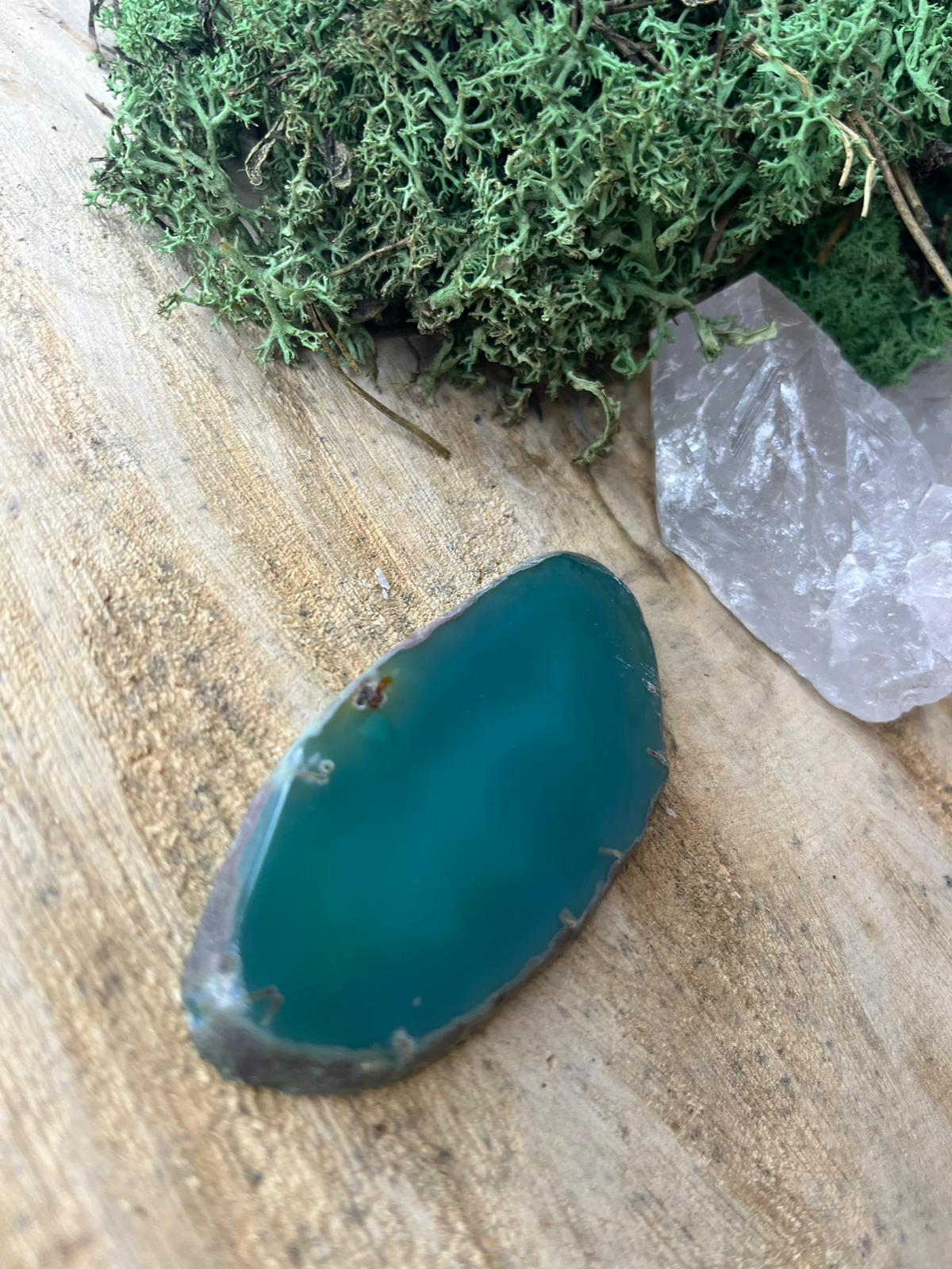 Agate Slice - Brown