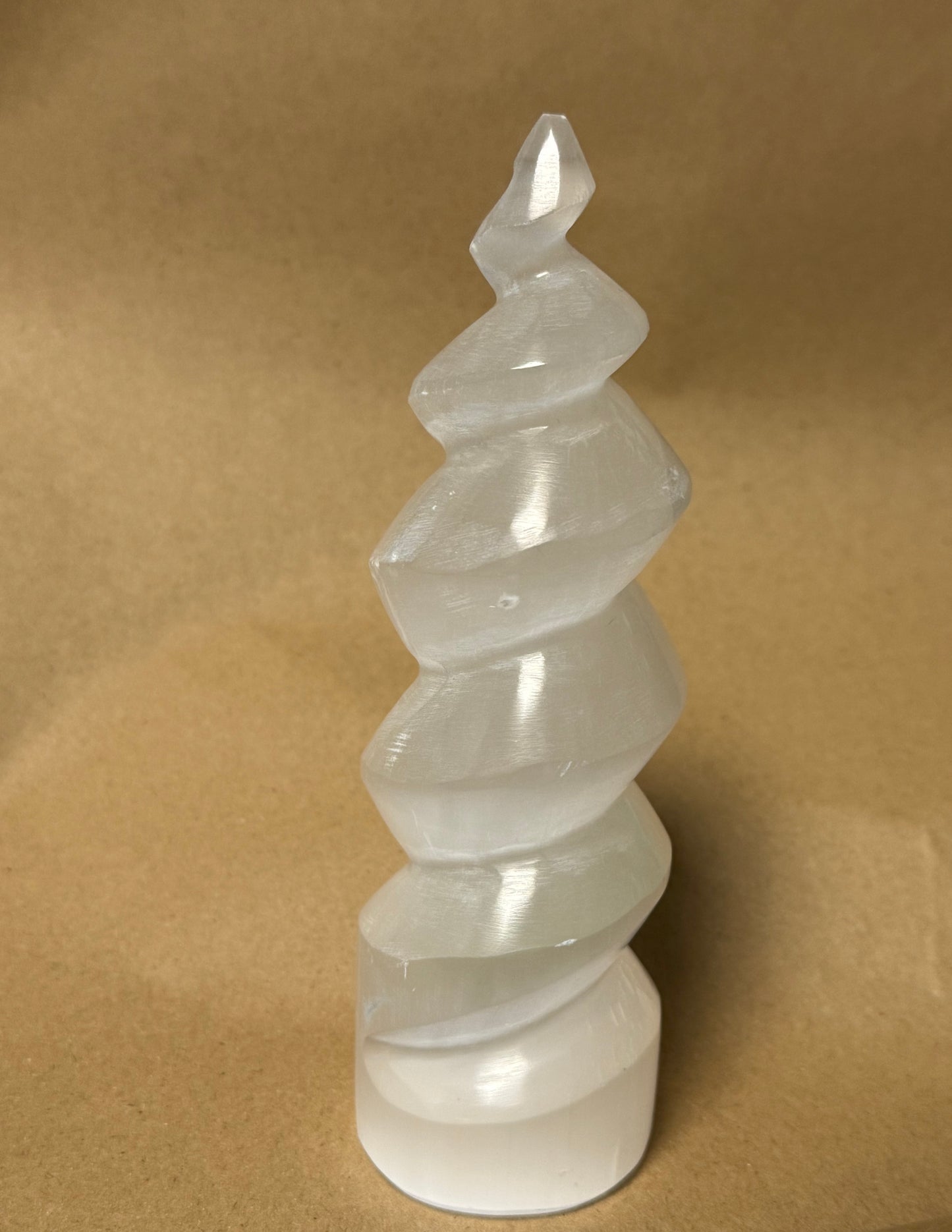 Selenite Spiral Tower