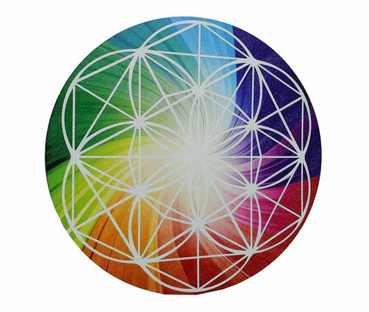 Rainbow Crystal Grid Board