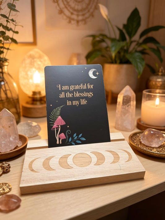 Dark Forest affirmation cards