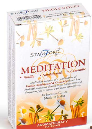 Meditation Incense Cones (Not Backflow)