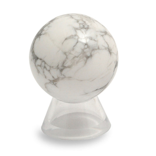 White Howlite Sphere