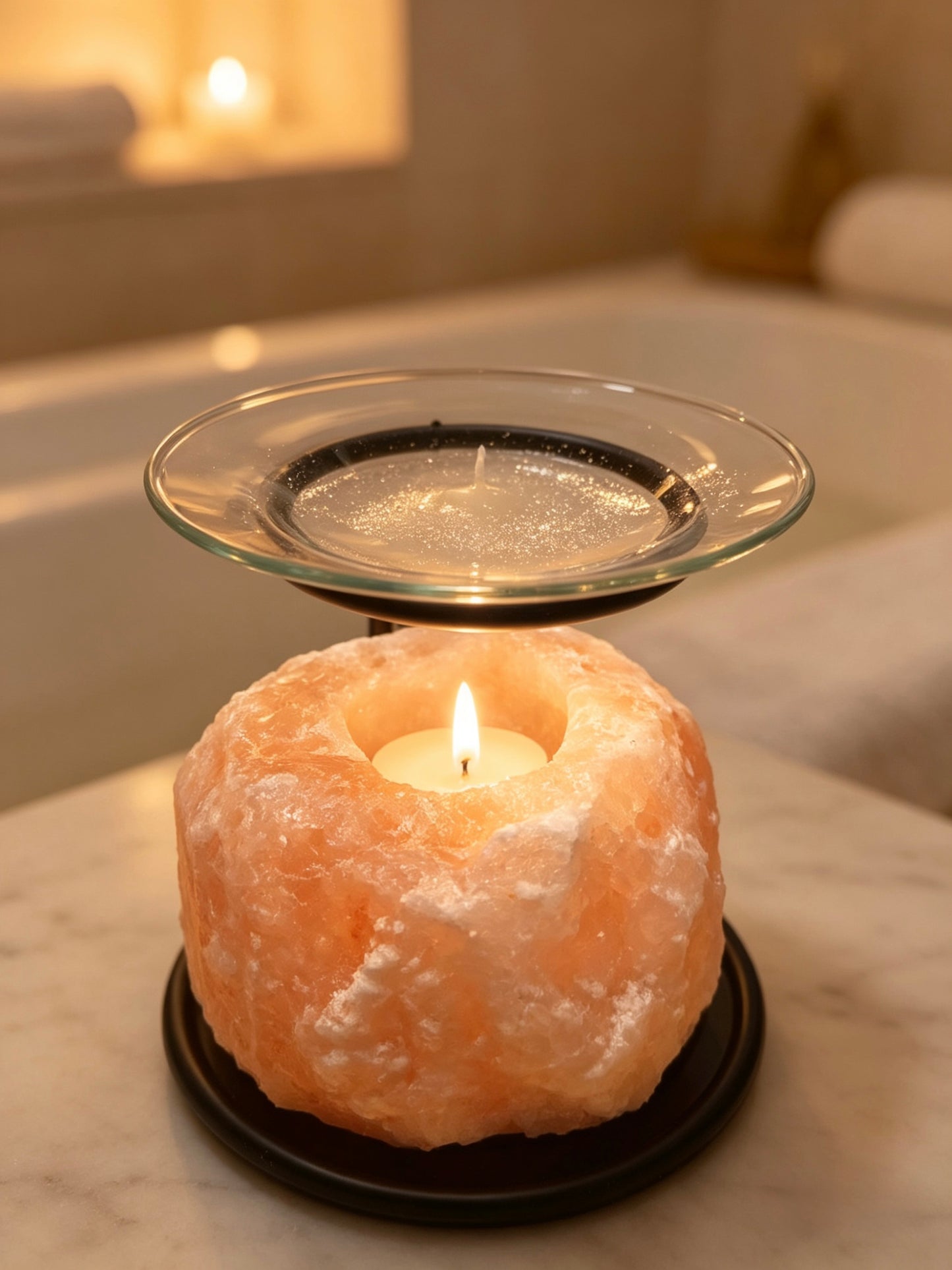 Himalayan salt wax melt / oil burner