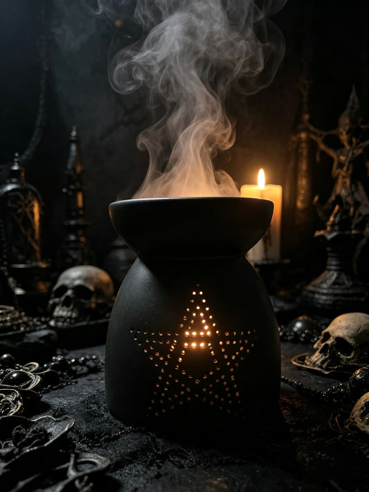 Pentagram wax melt / oil burner