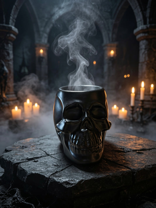 Skull wax melt / oil burner