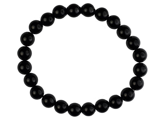 Black Onyx Bead Bracelet