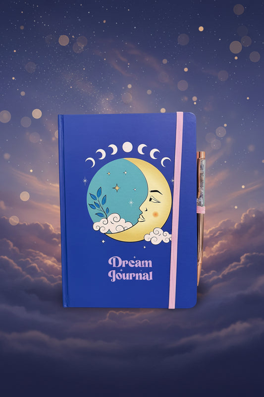 The Dream Journal with Amethyst Pen