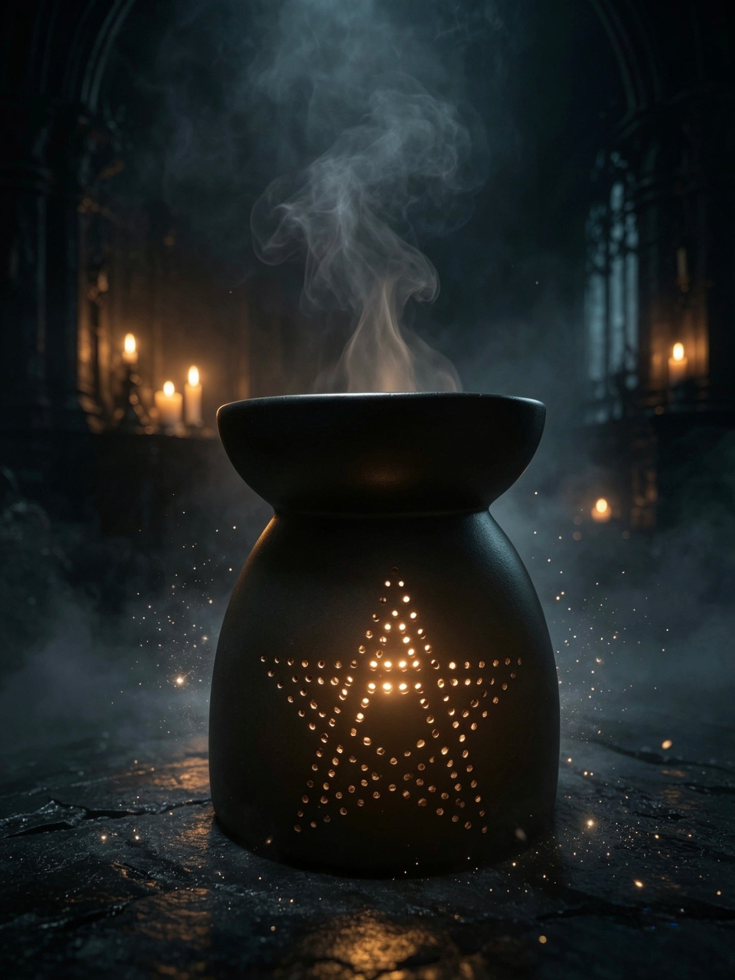 Pentagram wax melt / oil burner
