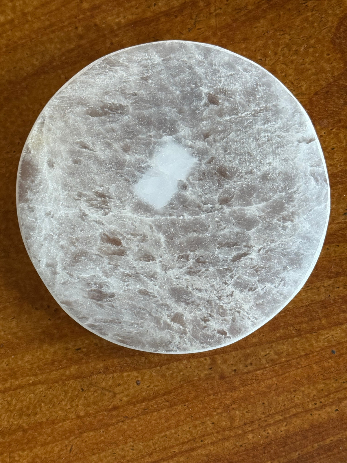 Selenite Charging Plate - Plain