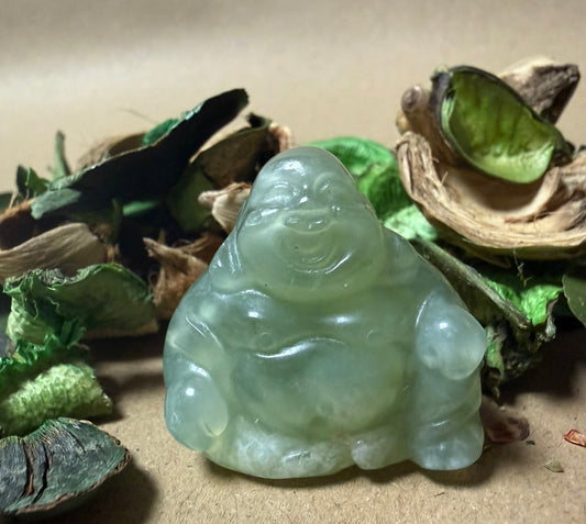 New Jade Carved Buddha