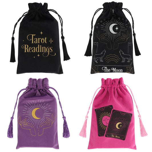 Fortune Teller Drawstring tarot Bag