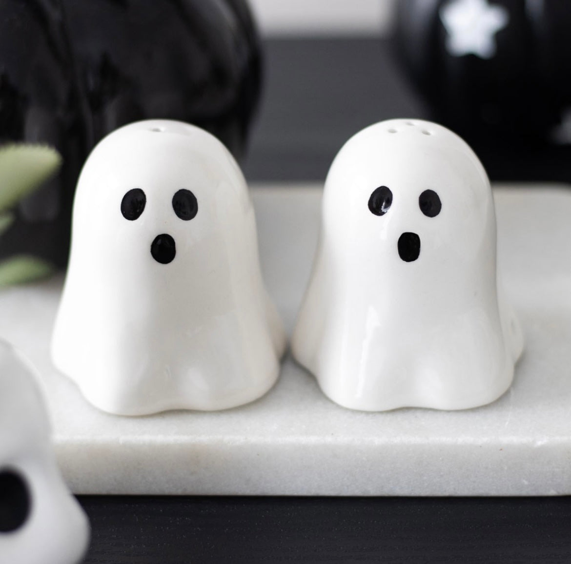 Ghost Salt & Pepper Shakers