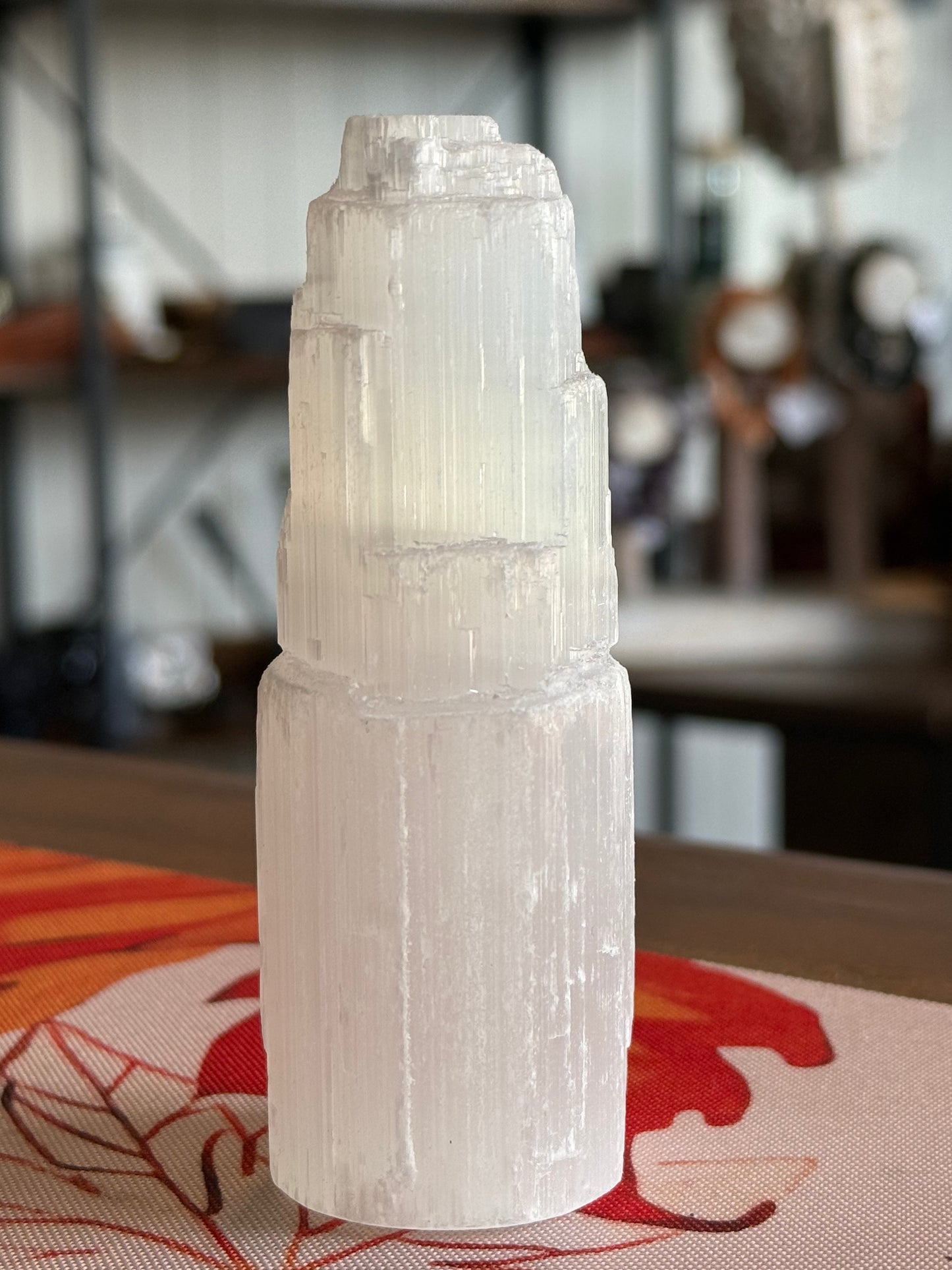 10cm Selenite Tower