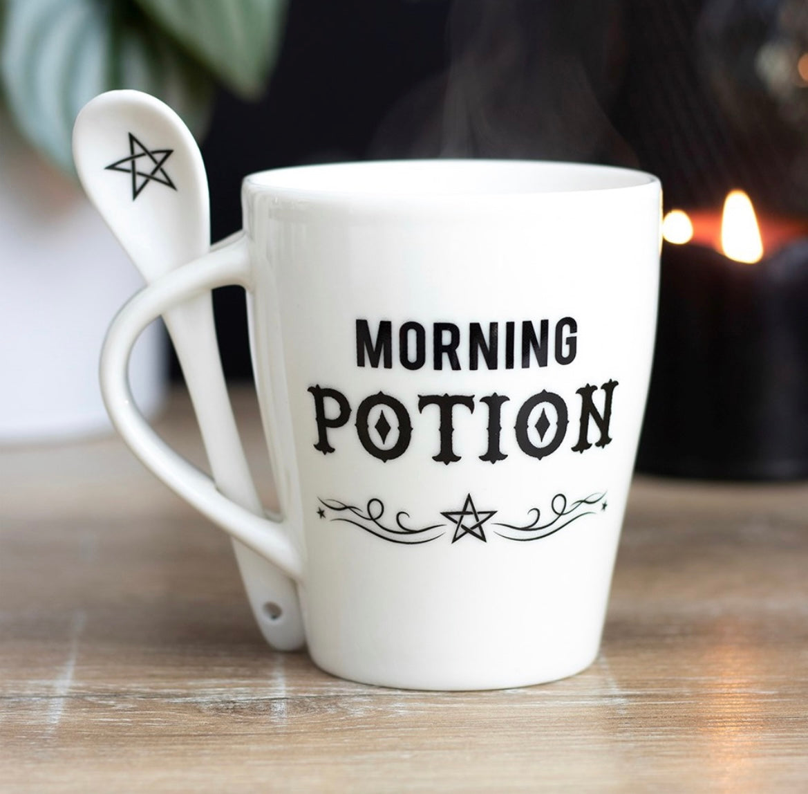 Morning Potion Mug & Spoon Set