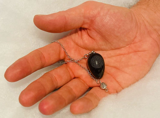 Amethyst Egg Pendulum