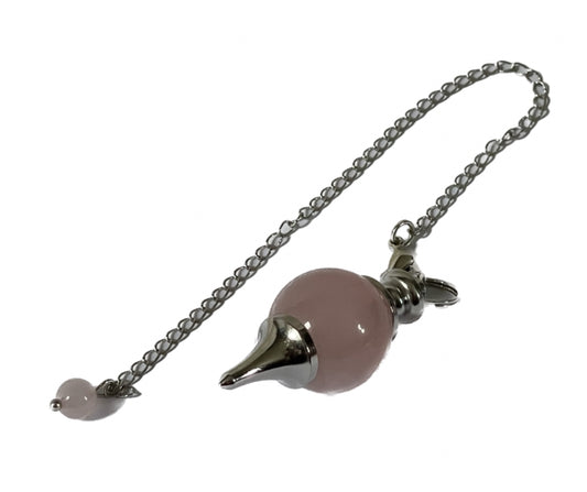 Rose Quartz Dowsing Pendulum