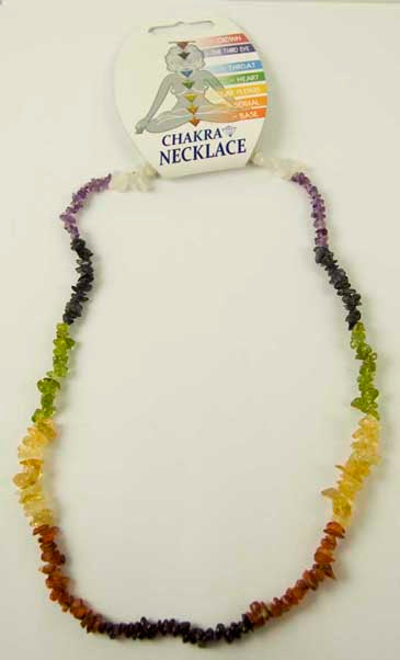 Chakra Chipstone Necklace