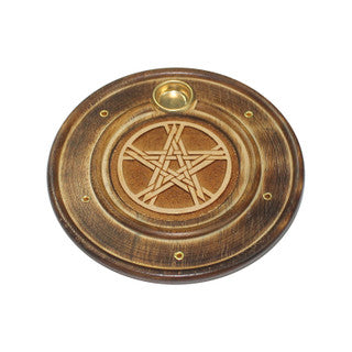 Pentacle Incense Stick & Cone Holder