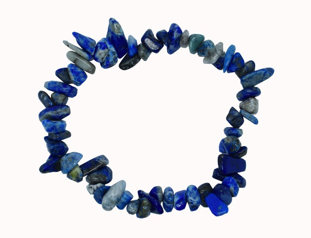 Lapis Chipstone Bracelet