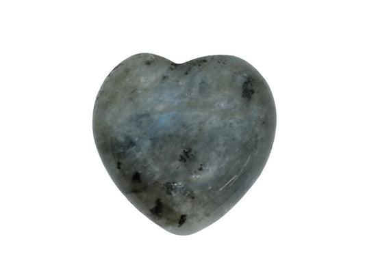 Labradorite Heart