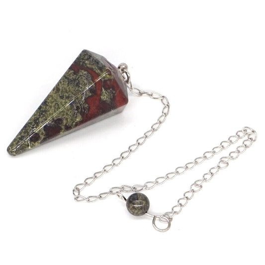 Dragons Blood Jasper Pendulum