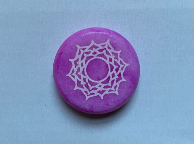 Chakra Meditation Stone, Chakra Stones, Worry Stone, Palm Stones, Chakra Gift, Stress & Anxiety Gift, Chakra Meditation